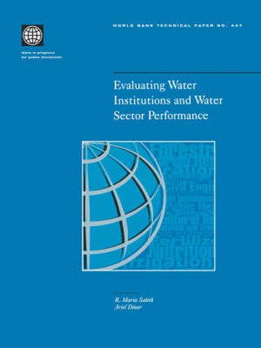 Cover image for Evaluating Water Institutions and Water Sector Performance