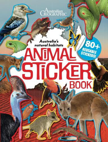 Cover image for Australia's Natural Habitats Animal Sticker Book