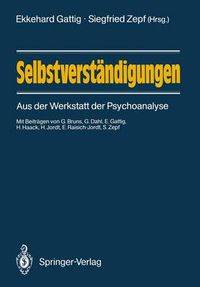 Cover image for Selbstverstandigungen: Aus der Werkstatt der Psychoanalyse