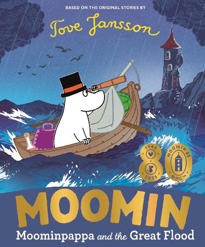 Cover image for Moominpappa and the Great Flood