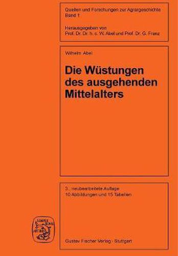 Cover image for Die Wustungen Des Ausgehenden Mittelalters