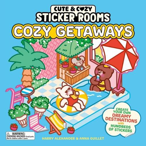 Cover image for Cute and Cozy Sticker Rooms: Cozy Getaways