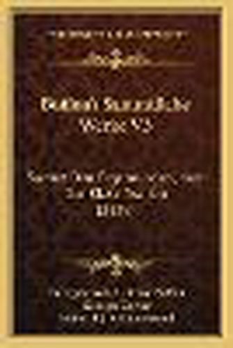 Buffon's Sammtliche Werke V3: Sammt Den Erganzungen, Nach Der Klassifikation (1839)