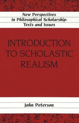 Cover image for Introduction to Scholastic Realism