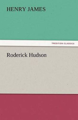 Cover image for Roderick Hudson