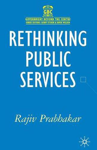 Cover image for Rethinking Public Services
