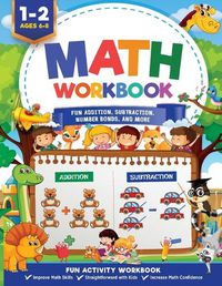 Cover image for Math Workbook Grade 1