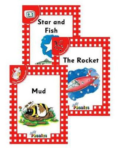 Cover image for Jolly Phonics Readers, Complete Set Level 1: in Print Letters (American English edition)