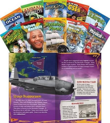 Cover image for Time for Kids Informational Text Grade 4 Readers Set 2 10-Book Set (Time for Kids Nonfiction Readers)