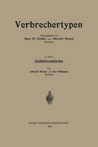 Cover image for Geliebtenmoerder