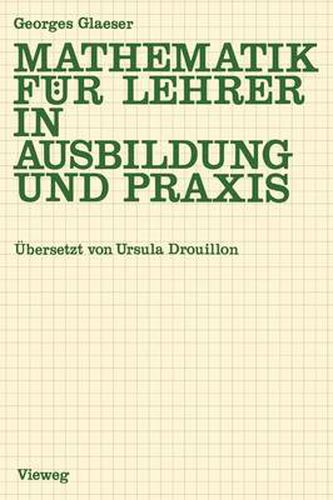 Cover image for Mathematik fur Lehrer in Ausbildung und Praxis