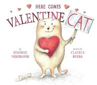 Cover image for Here Comes Valentine Cat