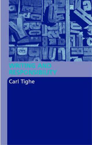 Cover image for Writing and Responsibility