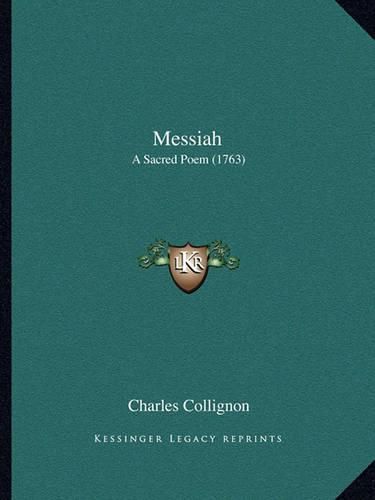 Messiah: A Sacred Poem (1763)