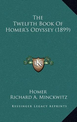 Cover image for The Twelfth Book of Homer's Odyssey (1899)