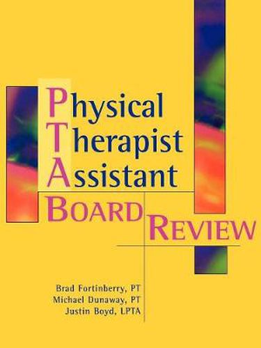 Cover image for Physical Therapy Assistant Board Review