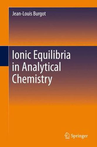 Cover image for Ionic Equilibria in Analytical Chemistry