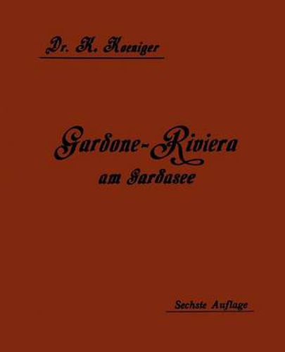 Cover image for Gardone-Riviera Am Gardasee ALS Winterkurort