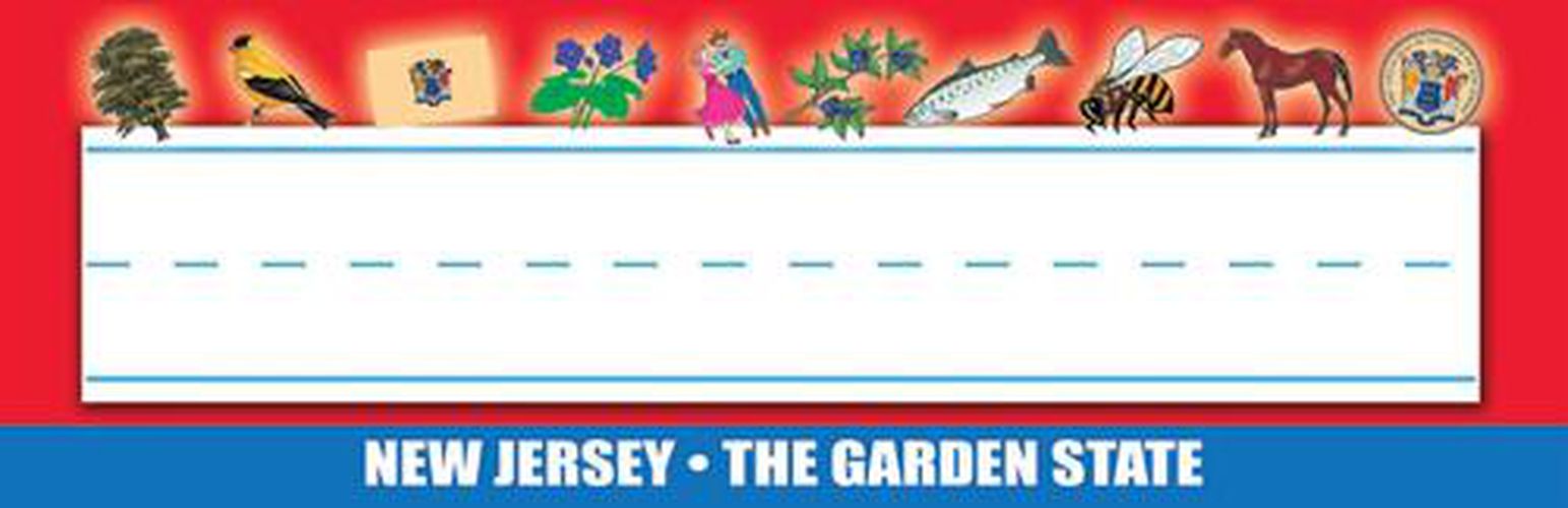 Cover image for New Jersey Nameplates - Pack of 36