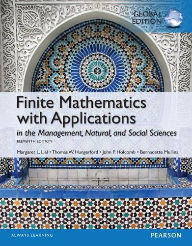 Cover image for Finite Mathematics with Applications, Global Edition