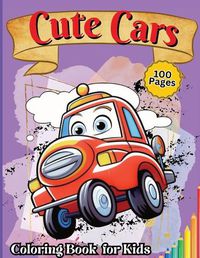 Cover image for Cute Car Coloring Book for Kids