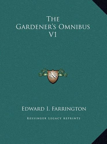 Cover image for The Gardener's Omnibus V1