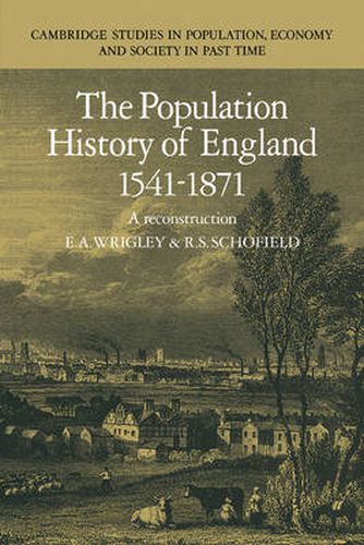 Cover image for The Population History of England 1541-1871