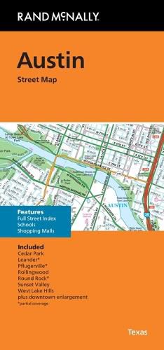 Rand McNally Folded Map: Austin Street Map