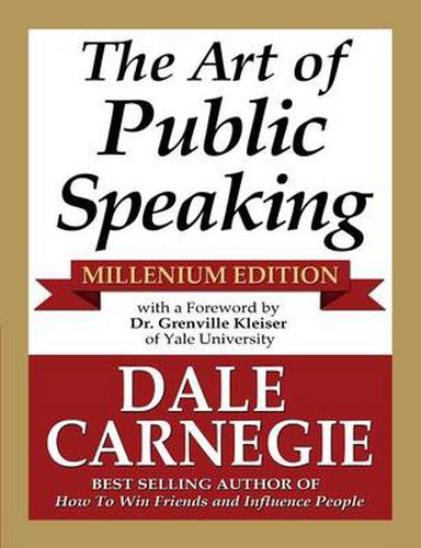 Cover image for The Art of Public Speaking - Millenium Edition