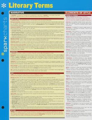 Cover image for Literary Terms SparkCharts