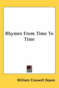 Cover image for Rhymes from Time to Time