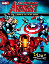 Cover image for Mighty Avengers: Colouring and Activity Book