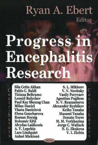 Cover image for Progress in Encephalitis Research