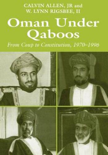 Cover image for Oman Under Qaboos: From Coup to Constitution, 1970-1996