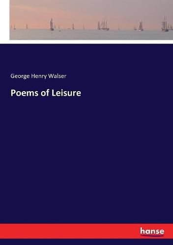 Cover image for Poems of Leisure