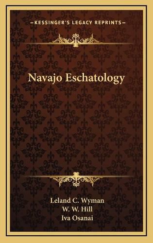 Navajo Eschatology