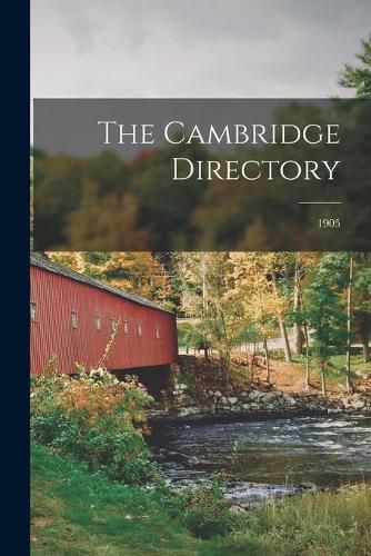 Cover image for The Cambridge Directory; 1905