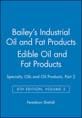 Bailey's Industrial Oil and Fat Products