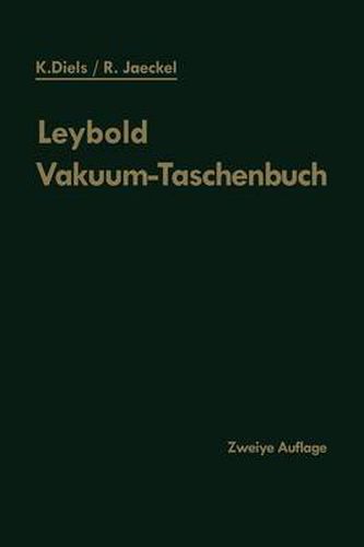 Cover image for Leybold Vakuum-Taschenbuch