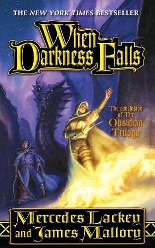 Cover image for When Darkness Falls: The Obsidian Mountain Trilogy, Book 3