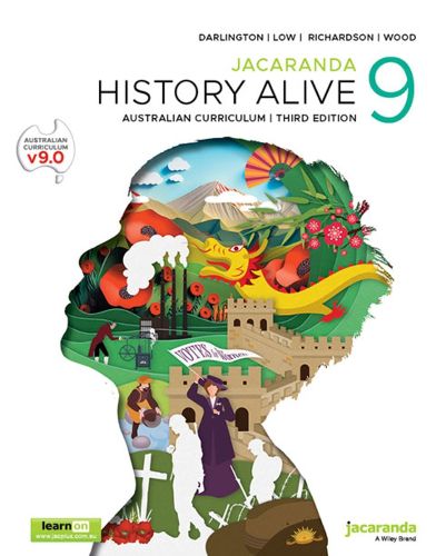 Cover image for Jacaranda History Alive 9 Australian Curriculum 3e learnON and Print