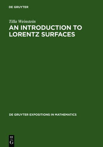 Cover image for An Introduction to Lorentz Surfaces