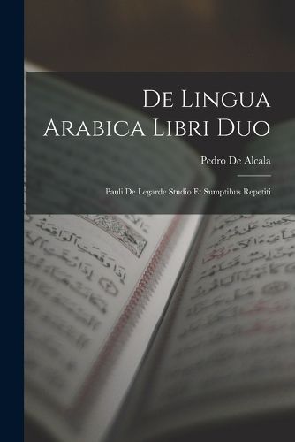 Cover image for De Lingua Arabica Libri Duo