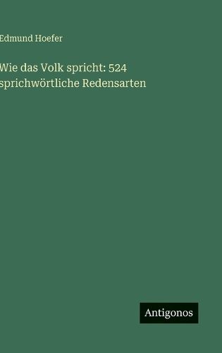 Cover image for Wie das Volk spricht