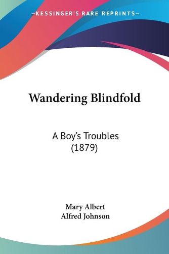 Cover image for Wandering Blindfold: A Boy's Troubles (1879)