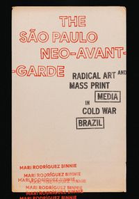 Cover image for The Sao Paulo Neo-Avant-Garde