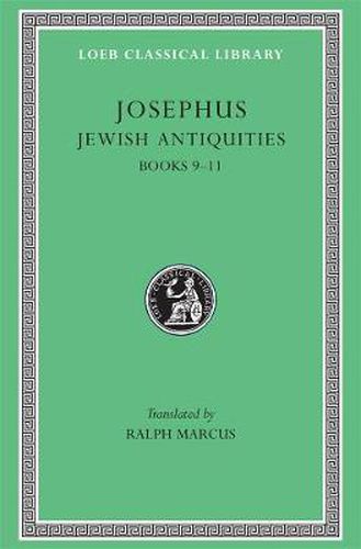 Cover image for Jewish Antiquities