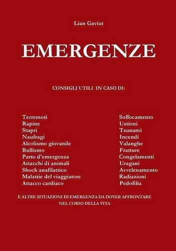 Cover image for Emergenze