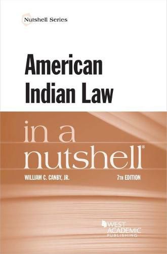 Cover image for American Indian Law in a Nutshell