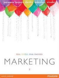 Cover image for Marketing: Real People Real Choices